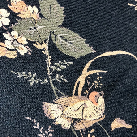 Izod Double Mercerized Men’s Polo Shirt Xl All Over Print Birds In A Tree - Picture 5 of 5